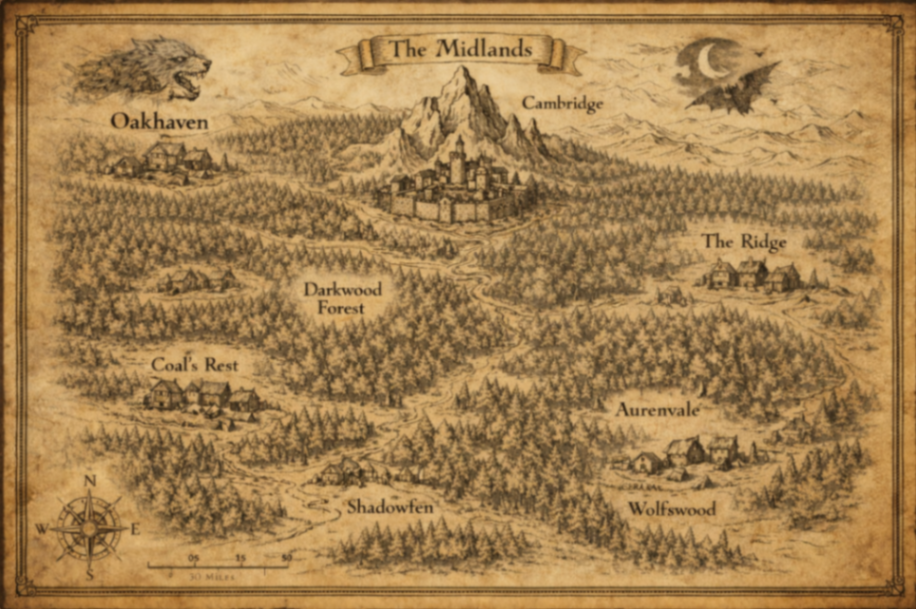 Quests in The Midlands | Friends & Fables